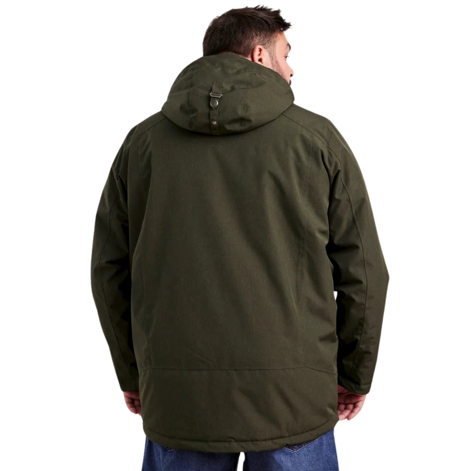 Stoy Alec Mens Plus Size Jacket Dark Olive Sizes 3XL-6XL