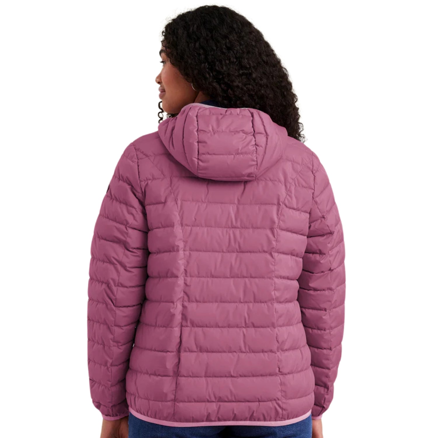 STOY Elke Women’s Plus Size Puffer Jacket Orchid Sizes 20-32