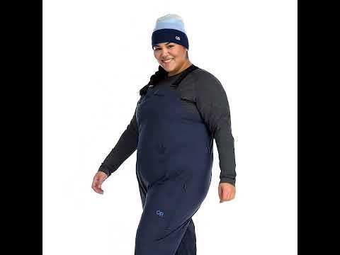 Outdoor Research Carbide Women's Plus Size Bibs Shell Pants Black Sizes 2X-4X